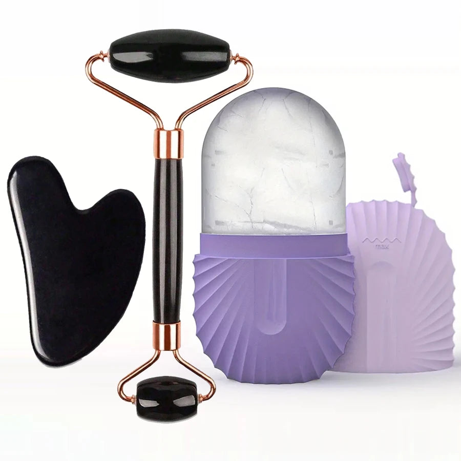 Rouleau de Glace & Gua Sha – Soin Visage