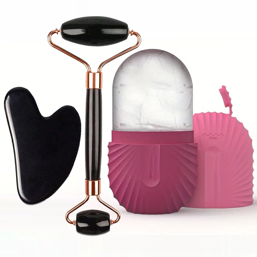 Rouleau de Glace & Gua Sha – Soin Visage