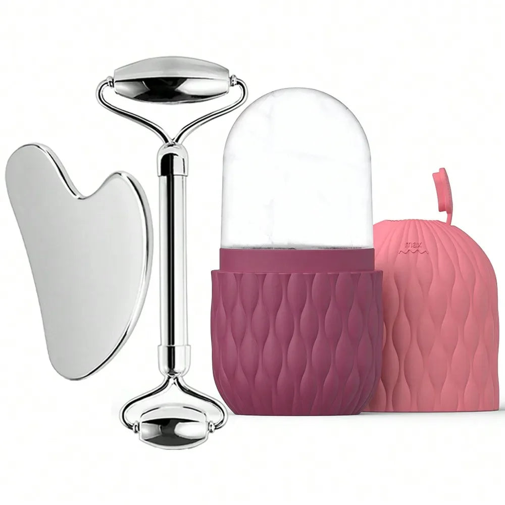 Rouleau & Gua Sha – Peau Raffermie 3-en-1