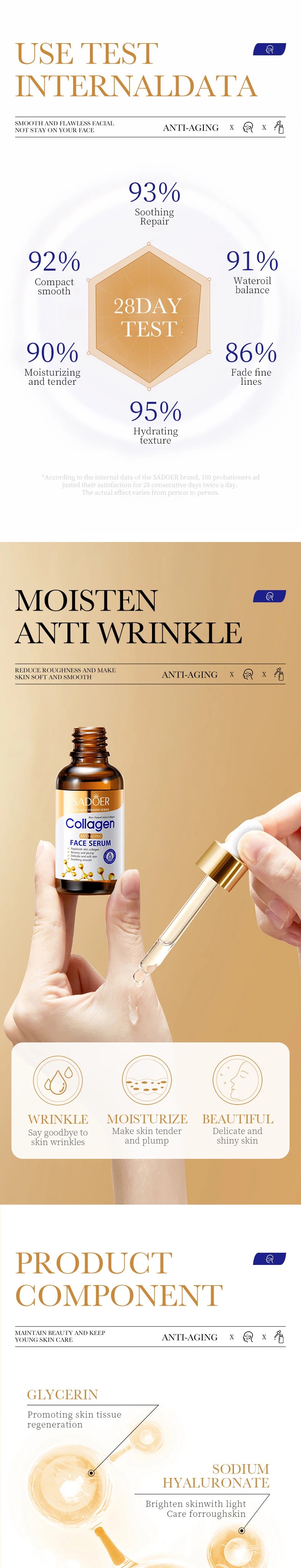  Sérum Collagène – Hydratant & Anti-Âge 