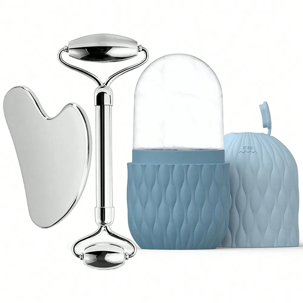 Rouleau & Gua Sha – Peau Raffermie 3-en-1