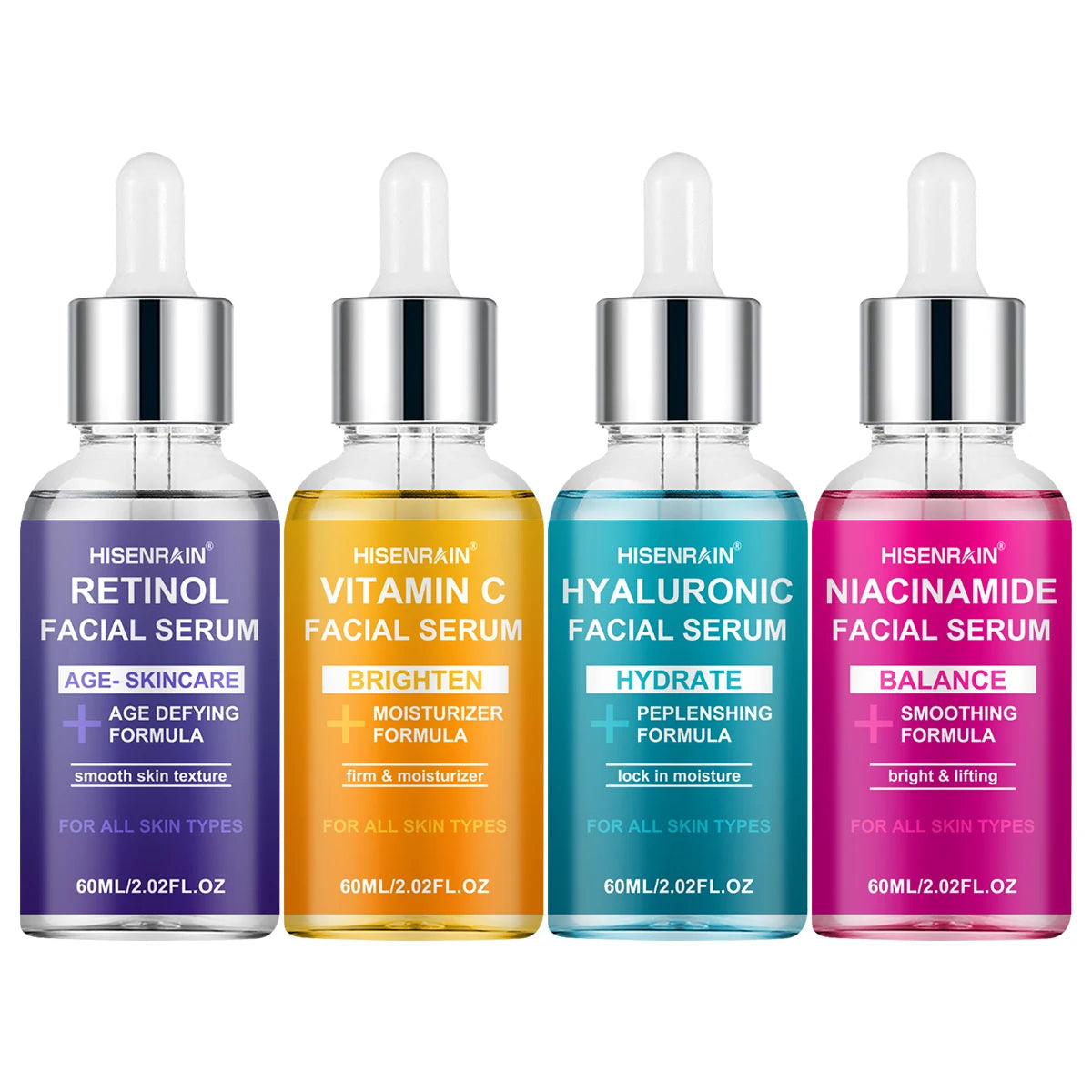 Coffret Sérums – Soin Visage 4-en-1