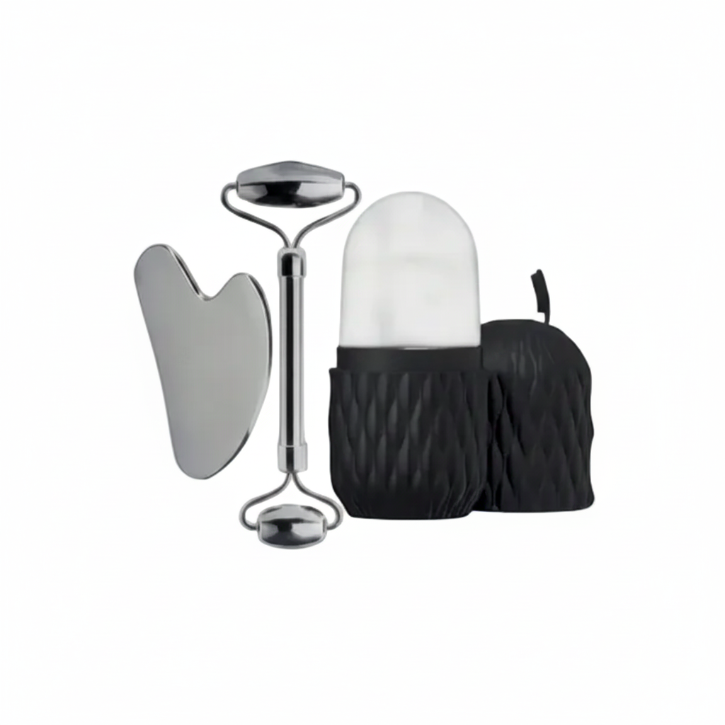 Rouleau & Gua Sha – Peau Raffermie 3-en-1